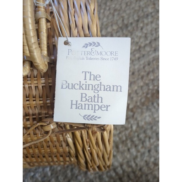 Vintage Purse, Straw Wicker  Basket Shell Bath Storage Gift Basket - Picture 6 of 8